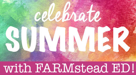 Summer is here and we are celebrating with special deals NOW thru August 20 from our FARMstead ED Partners & Purveyors.