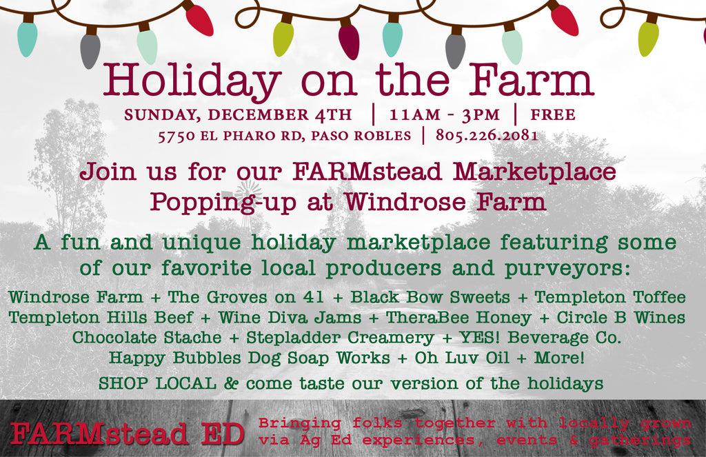 Holiday on the Farm @ Windrose Farm Dec 4th